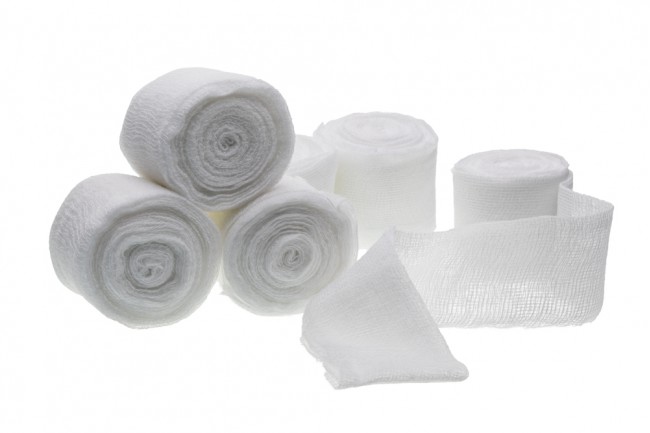 Gauze Ribbon White 2.5Cm X 100M